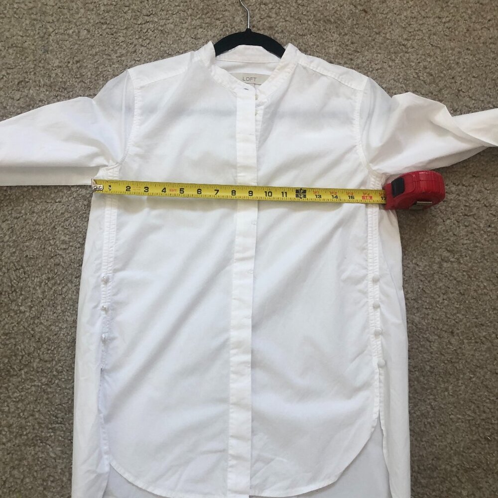 Loft Shirt Womens XSmall  White - Picture 7 of 9